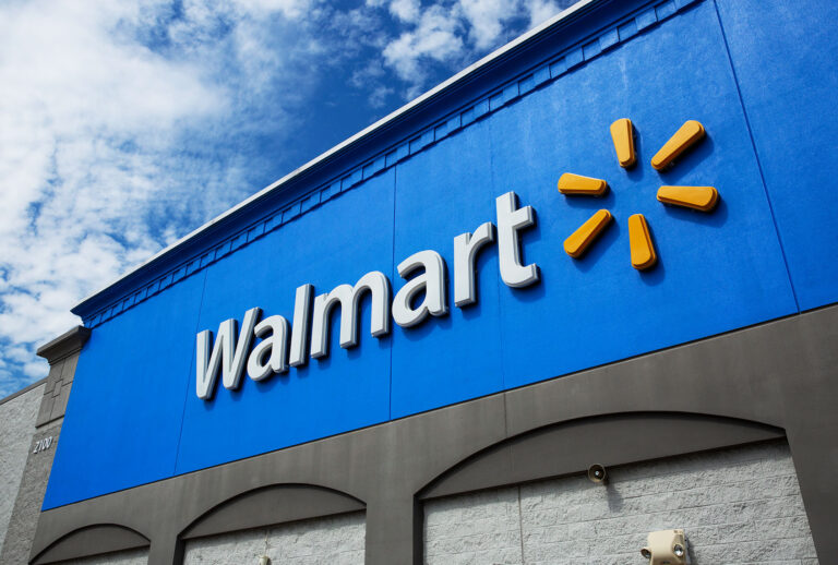 Exterior view of a Walmart store (Kena Betancur/VIEWpress via Getty Images)