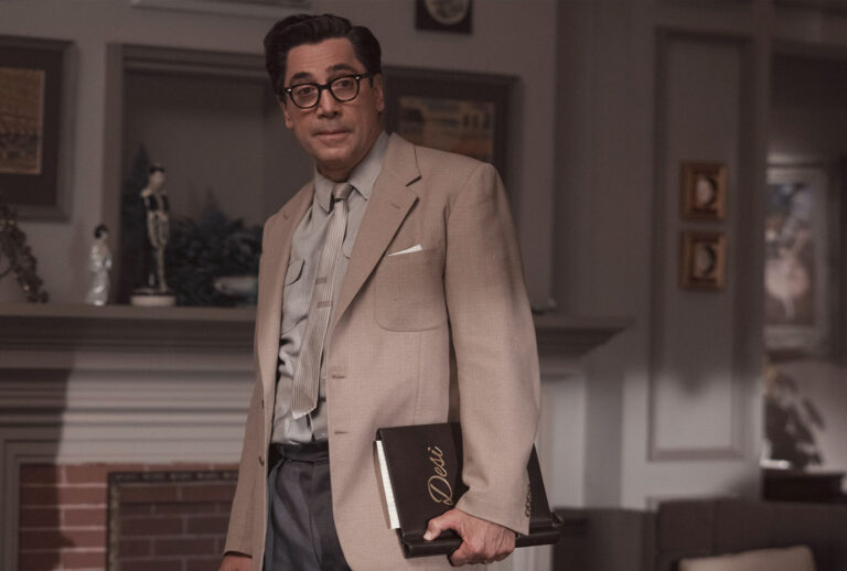 Javier Bardem as Desi Arnaz in "Being the Ricardos" (Amazon Studios/Glen Wilson)