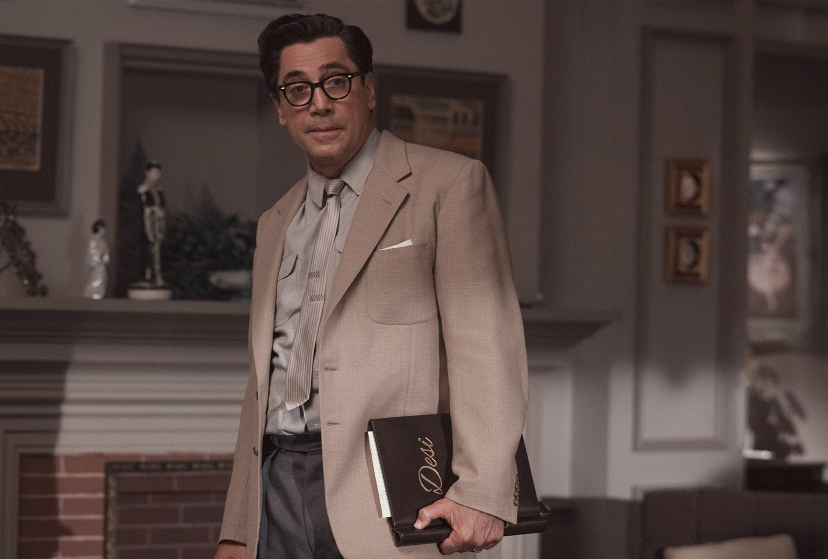 Javier Bardem as Desi Arnaz in "Being the Ricardos" (Amazon Studios/Glen Wilson)