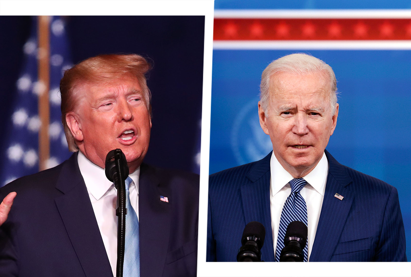 Donald Trump and Joe Biden (Photo illustration by Salon/Getty Images)