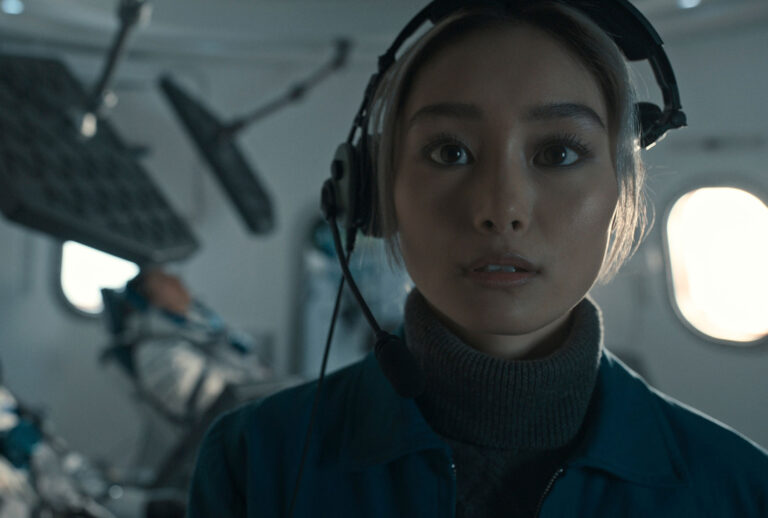 Shioli Kutsuna in “Invasion" (Apple TV+)