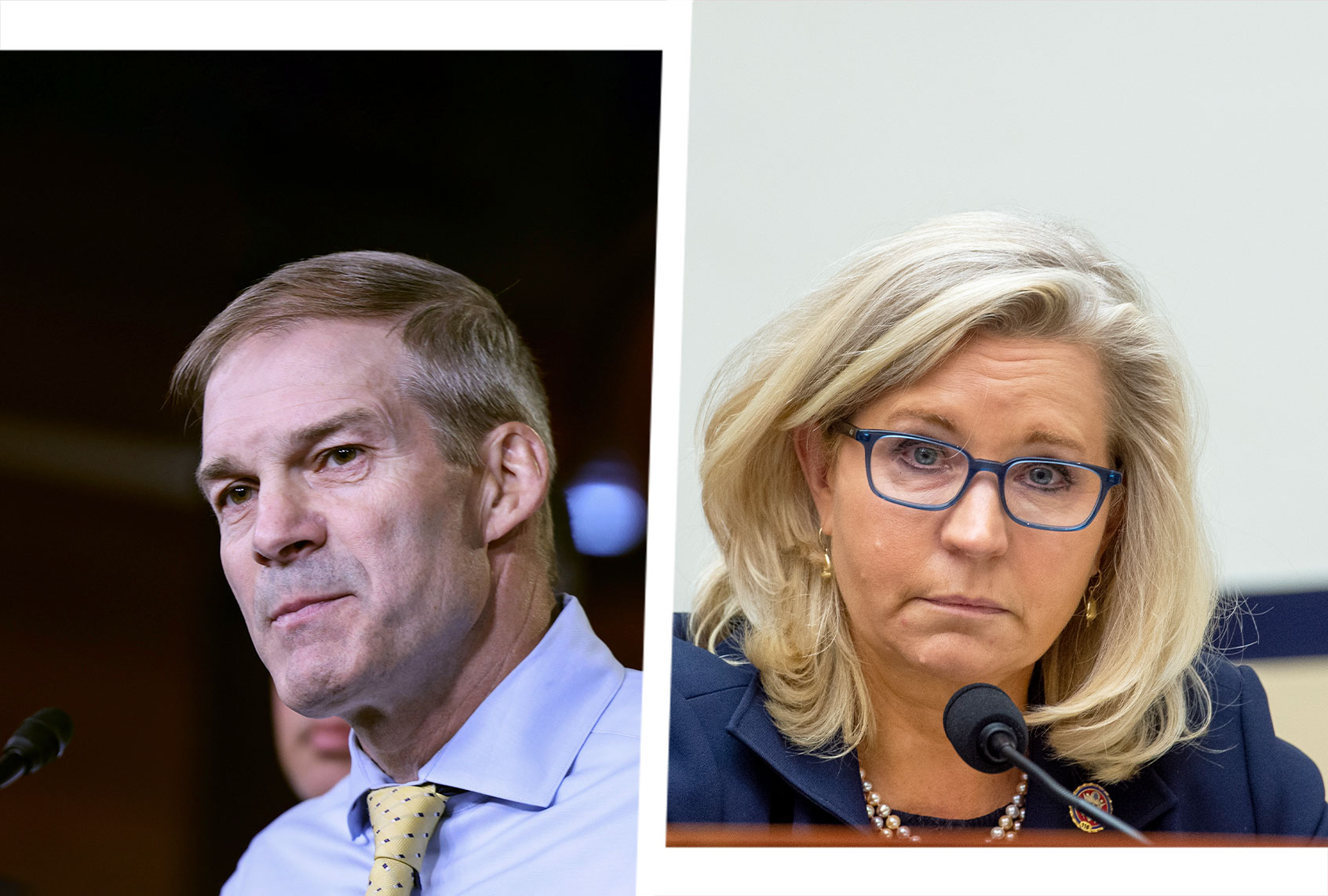 Jim Jordan and Liz Cheney (Photo illustration by Salon/Getty Images)