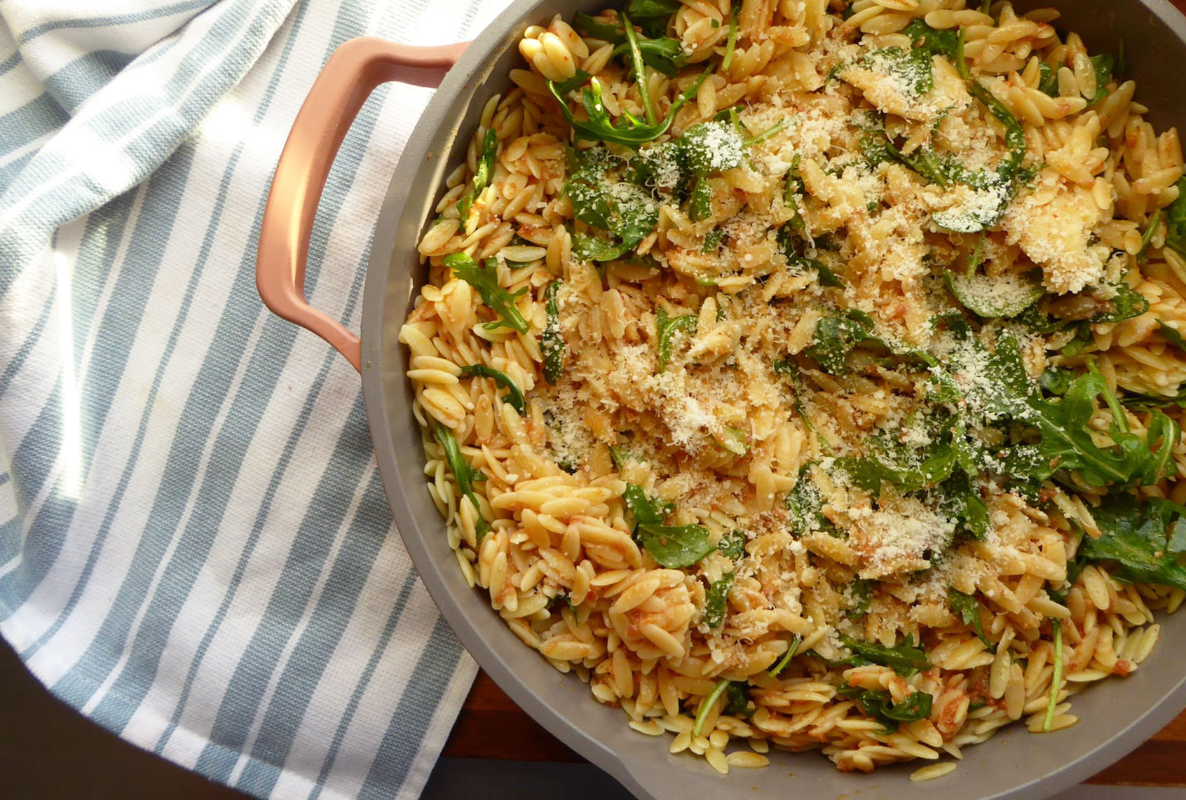 Nduja butter orzo (Ashlie Stevens)