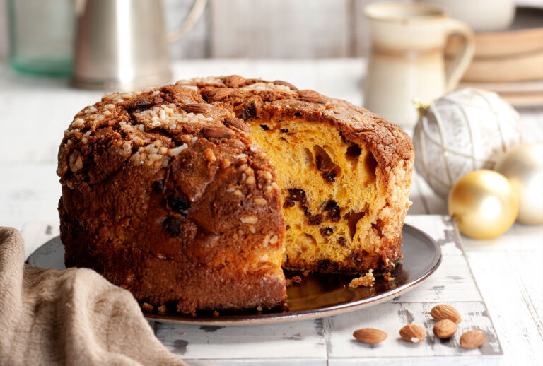 Panettone, typical Italian christmas cake (Getty Images/TinaFields)