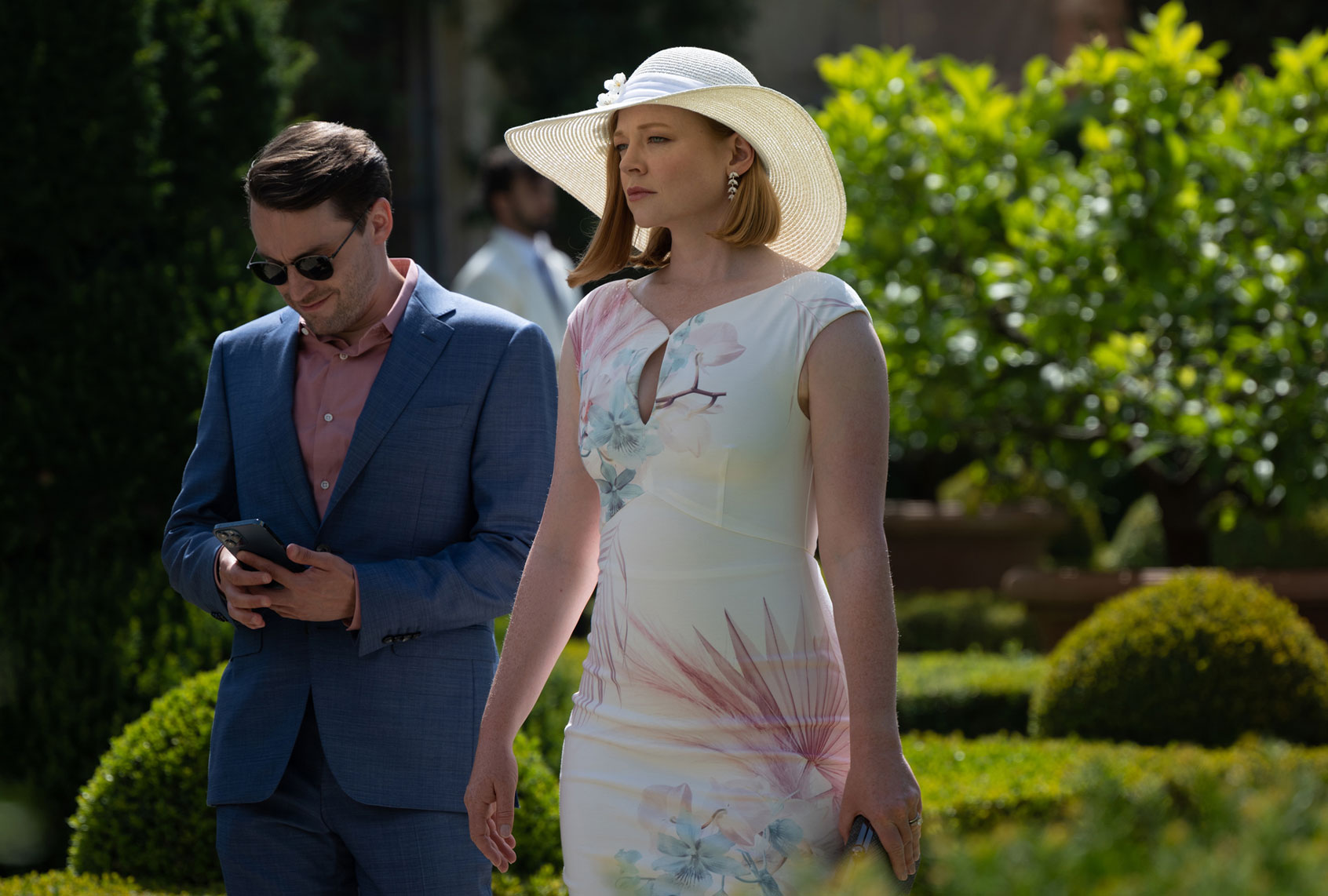Kieran Culkin and Sarah Snook in "Succession" (Graeme Hunter/HBO)