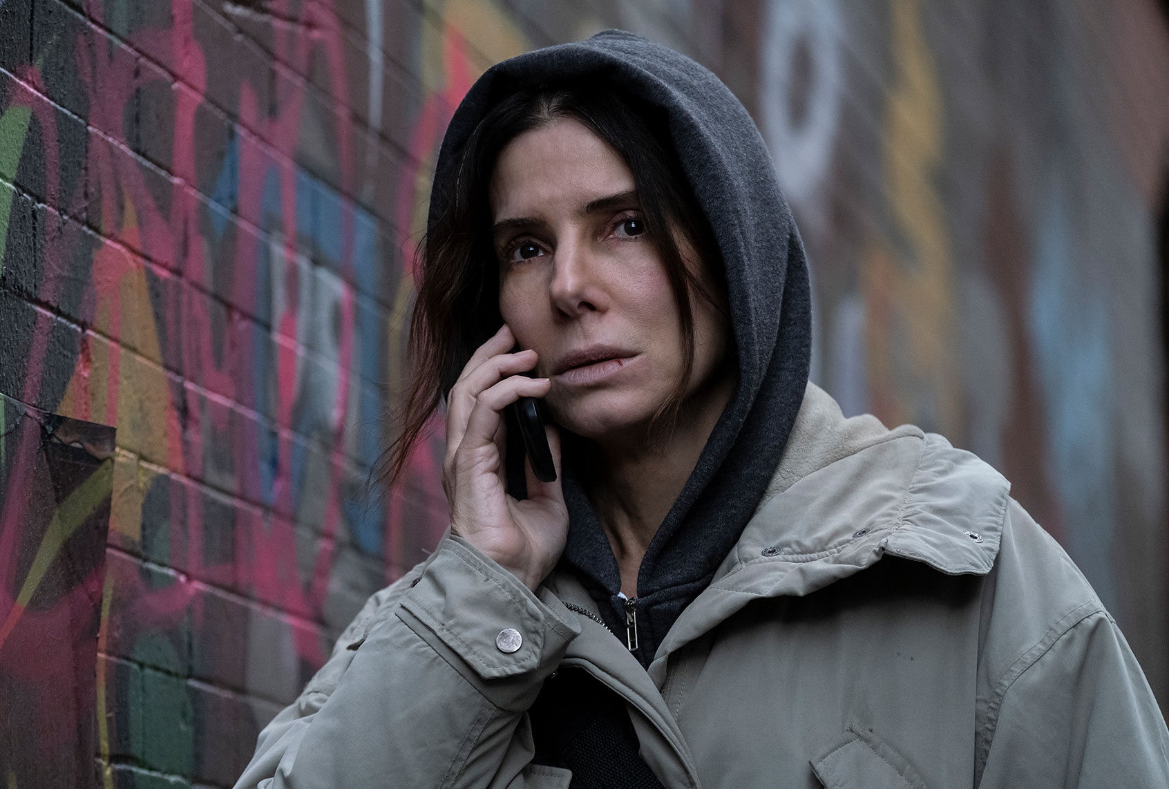 Sandra Bullock in "The Unforgivable" (Kimberley French/Netflix)