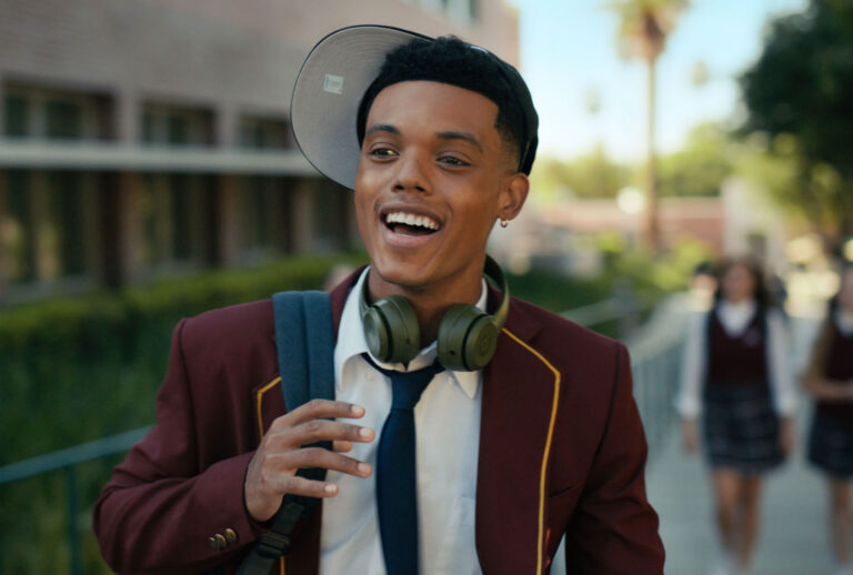 Jabari Banks in "Bel-Air" (Peacock)