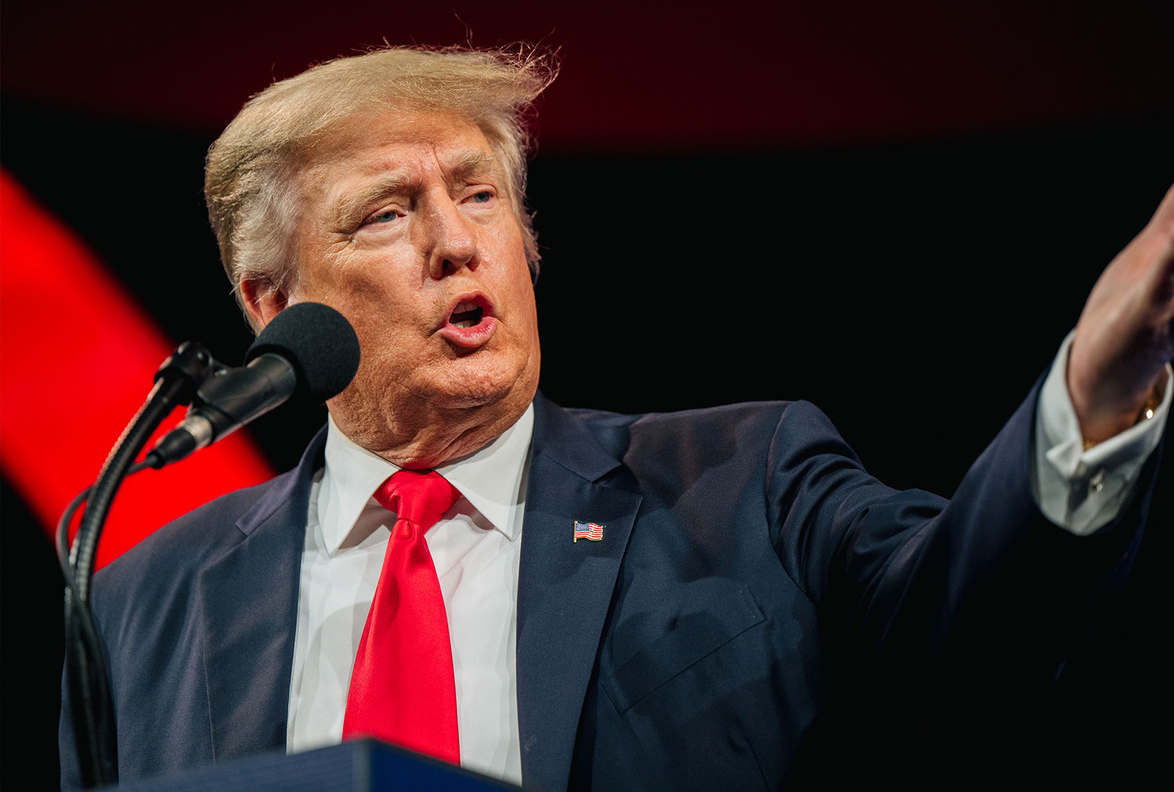 Former U.S. President Donald Trump (Brandon Bell/Getty Images)