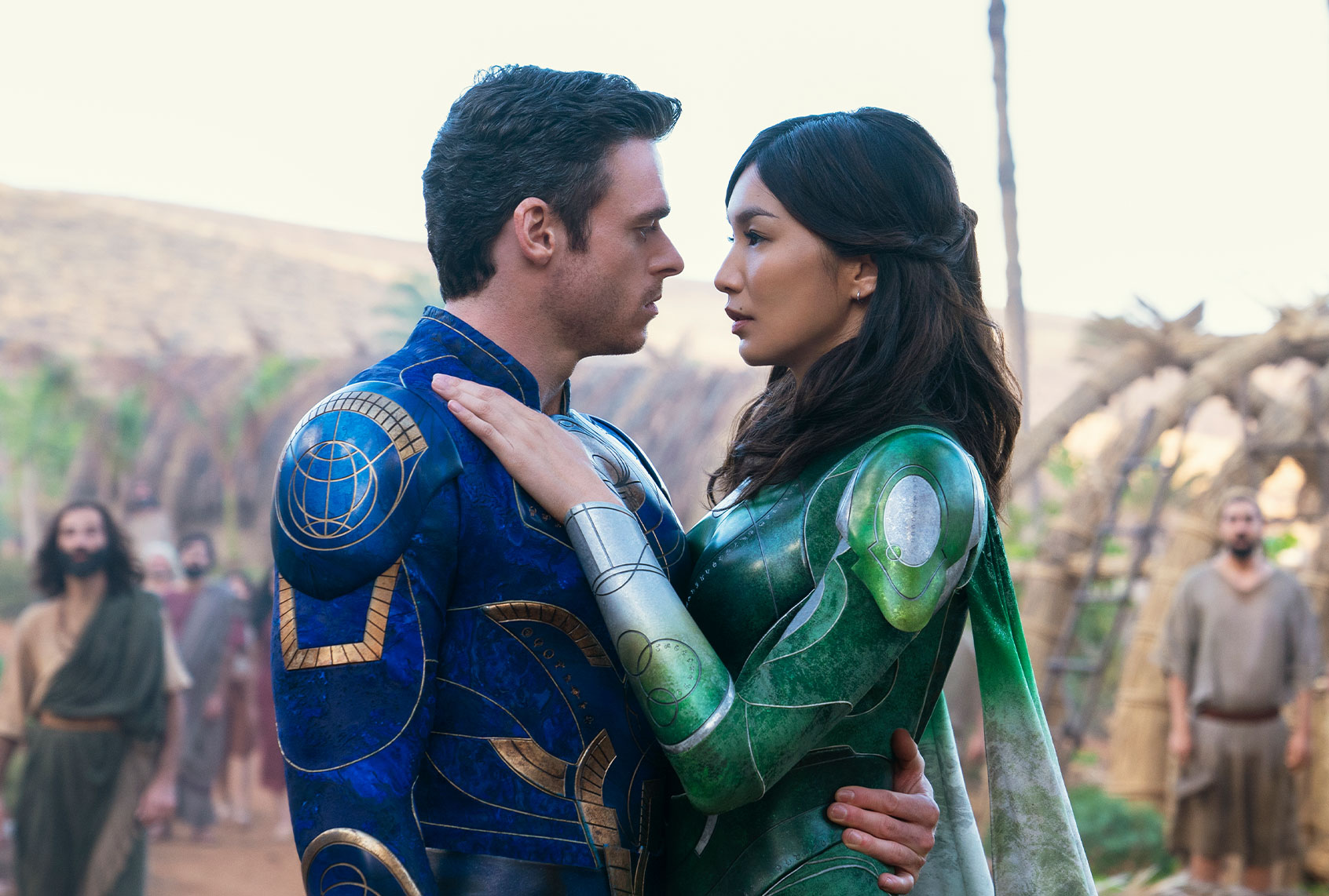 Richard Madden and Gemma Chan in "Eternals" (Sophie Mutevelian/Marvel Studios)
