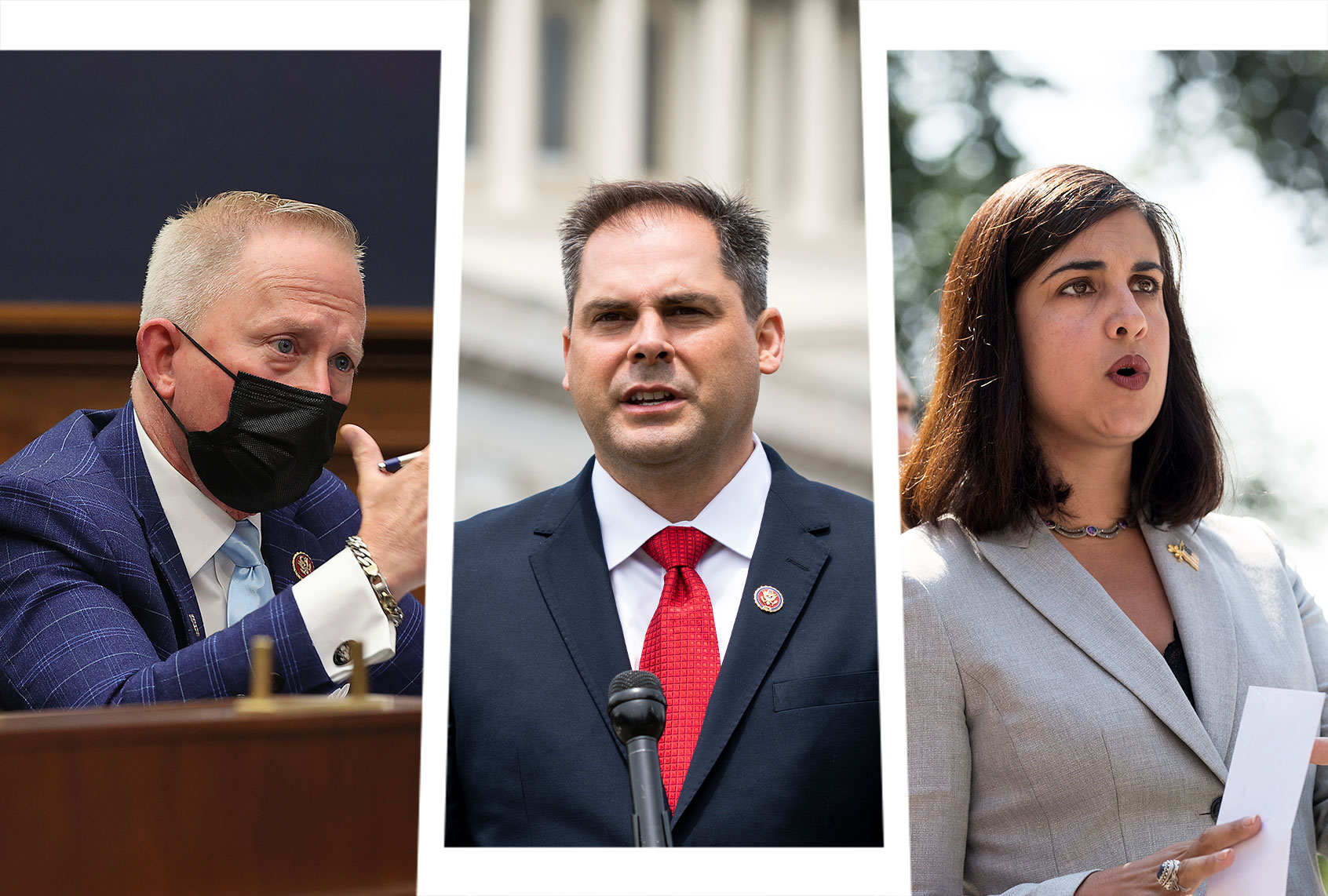 Jefferson Van Drew, Mike Garcia and Nicole Malliotakis (Photo illustration by Salon/Getty Images)