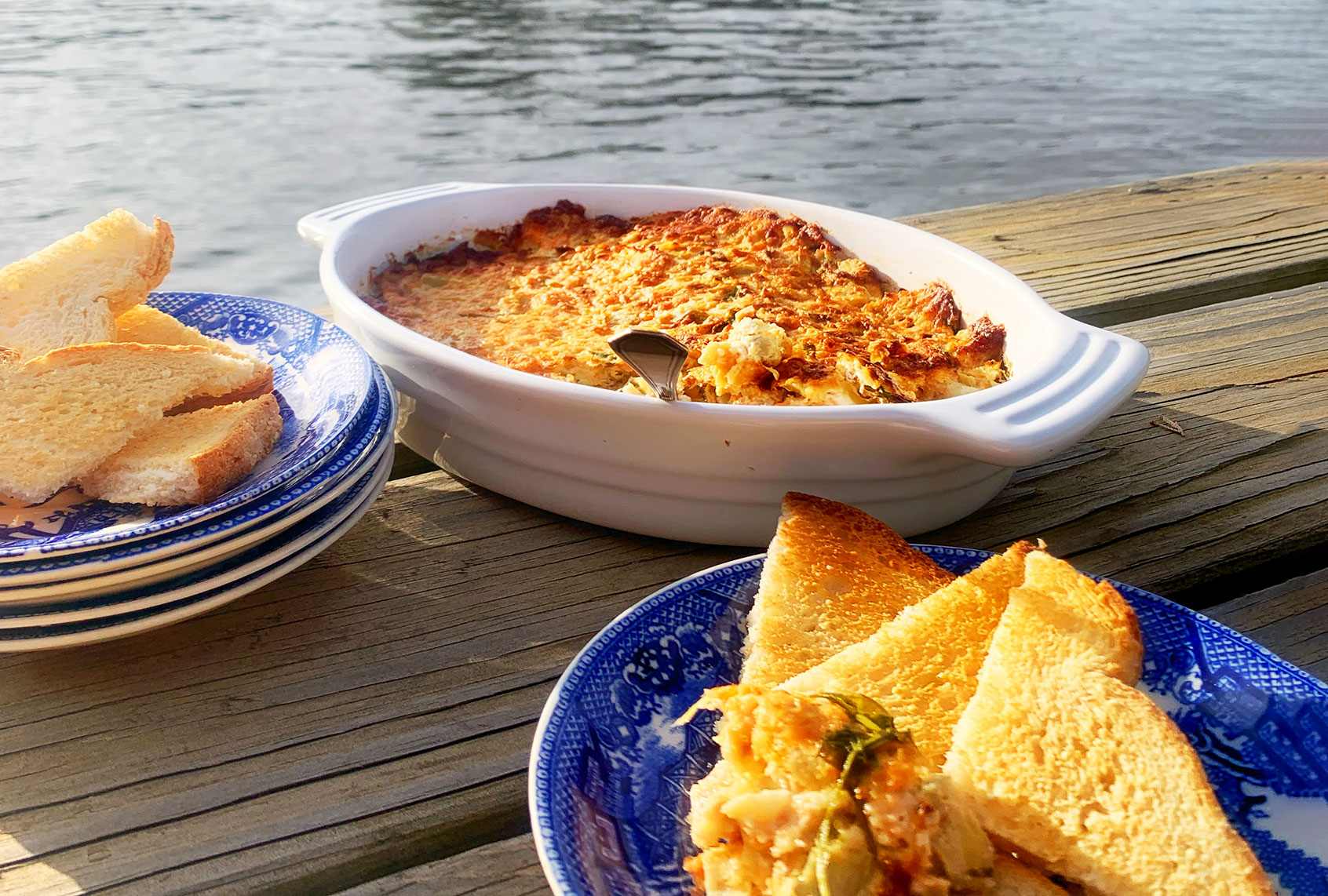 Salmon Artichoke Dip (Bibi Hutchings)