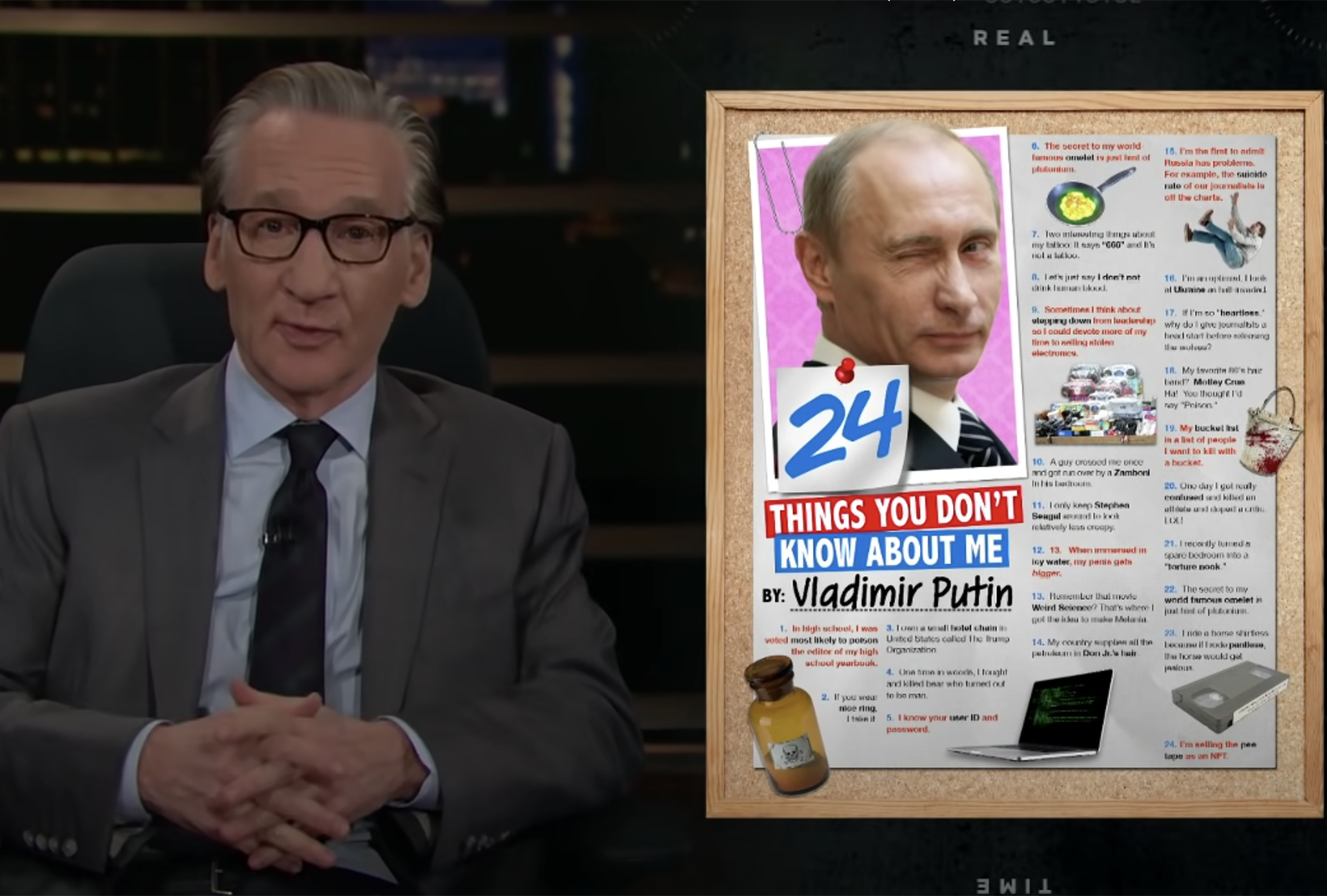 "Real Time" host Bill Maher (HBO)