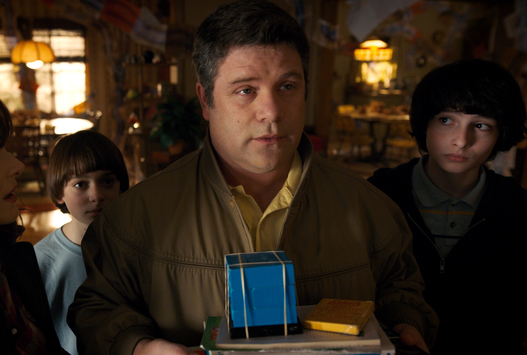 Sean Astin in "Stranger Things" (Netflix)