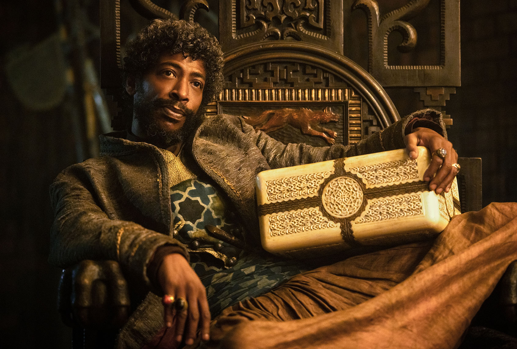 Johann Myers as Padan Fain in "The Wheel of Time" (Amazon / Sony Pictures Television)
