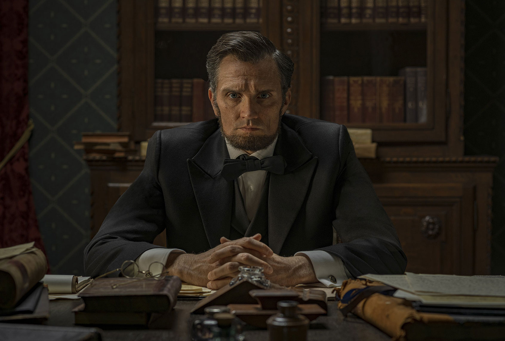 Graham Sibley in "Abraham Lincoln" (Joe Alblas/History Channel)