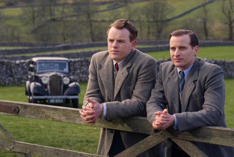 Callum Woodhouse and Nicholas Ralph in "All Creatures Great and Small" (PBS)
