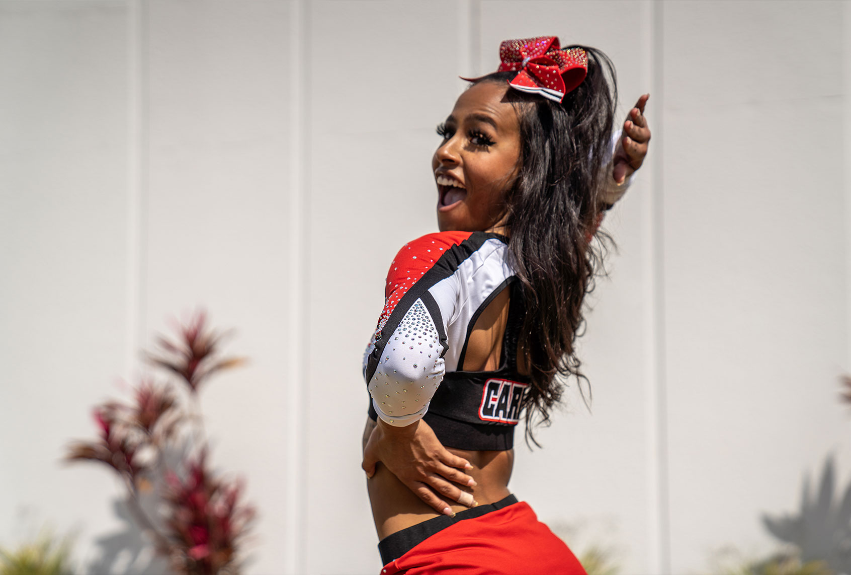 Jada Wooten in "Cheer" (Netflix)