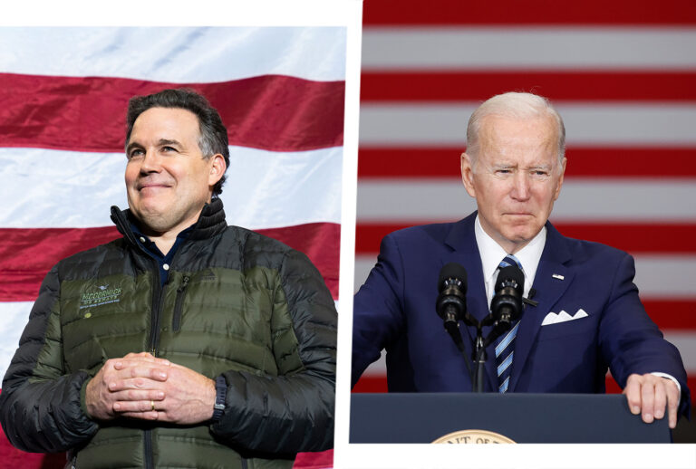 David McCormick and Joe Biden (Photo illustration by Salon/Getty Images)