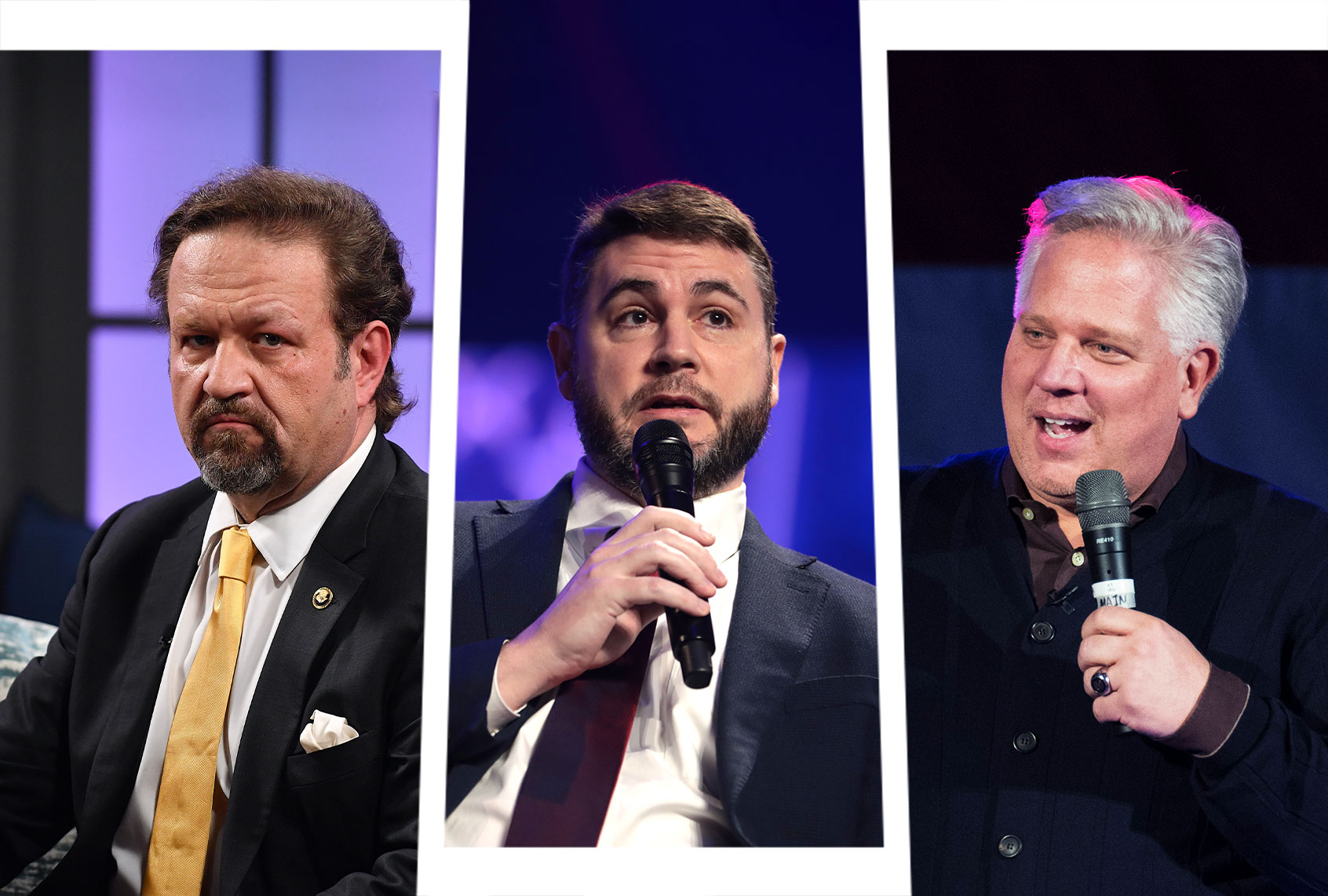 Sebastian Gorka, James Lindsay and Glenn Beck (Photo illustration by Salon/Getty Images/Gage Skidmore)