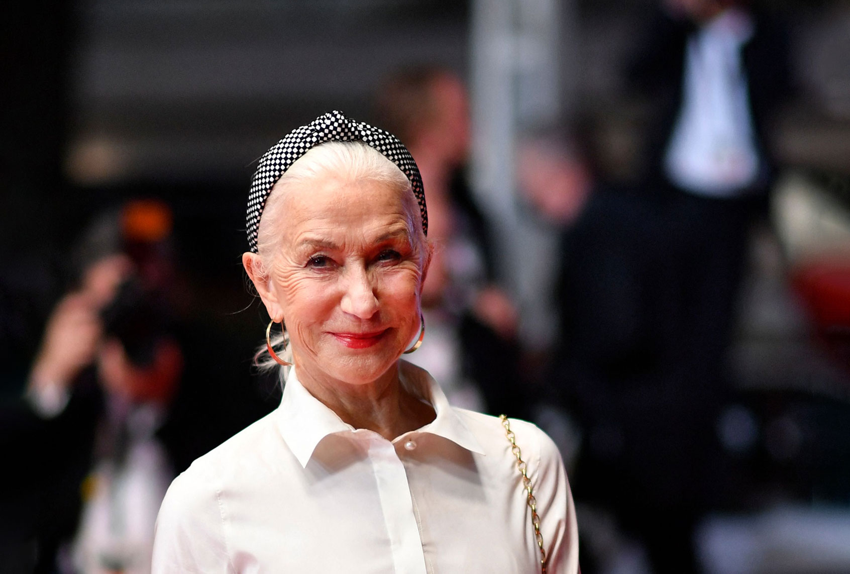 British actress Helen Mirren (JOHN MACDOUGALL/AFP via Getty Images)