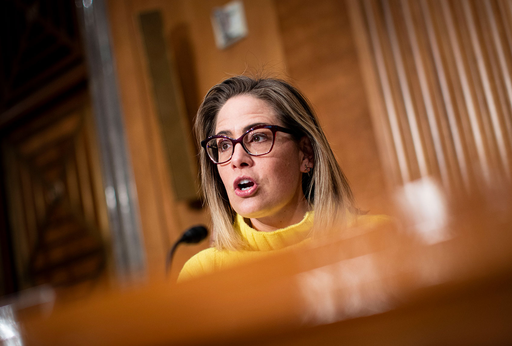 Senator Kyrsten Sinema (D-AZ) (Al Drago-Pool/Getty Images)