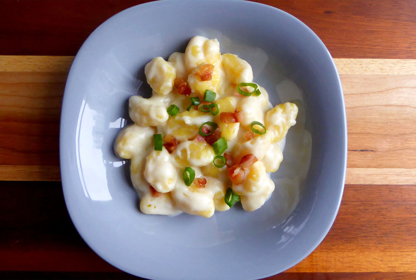 Loaded baked potato gnocchi (Ashlie Stevens)
