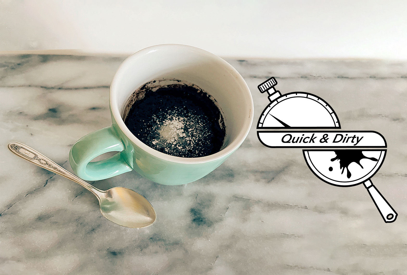 Vegan Mug Brownie (Mary Elizabeth Williams)
