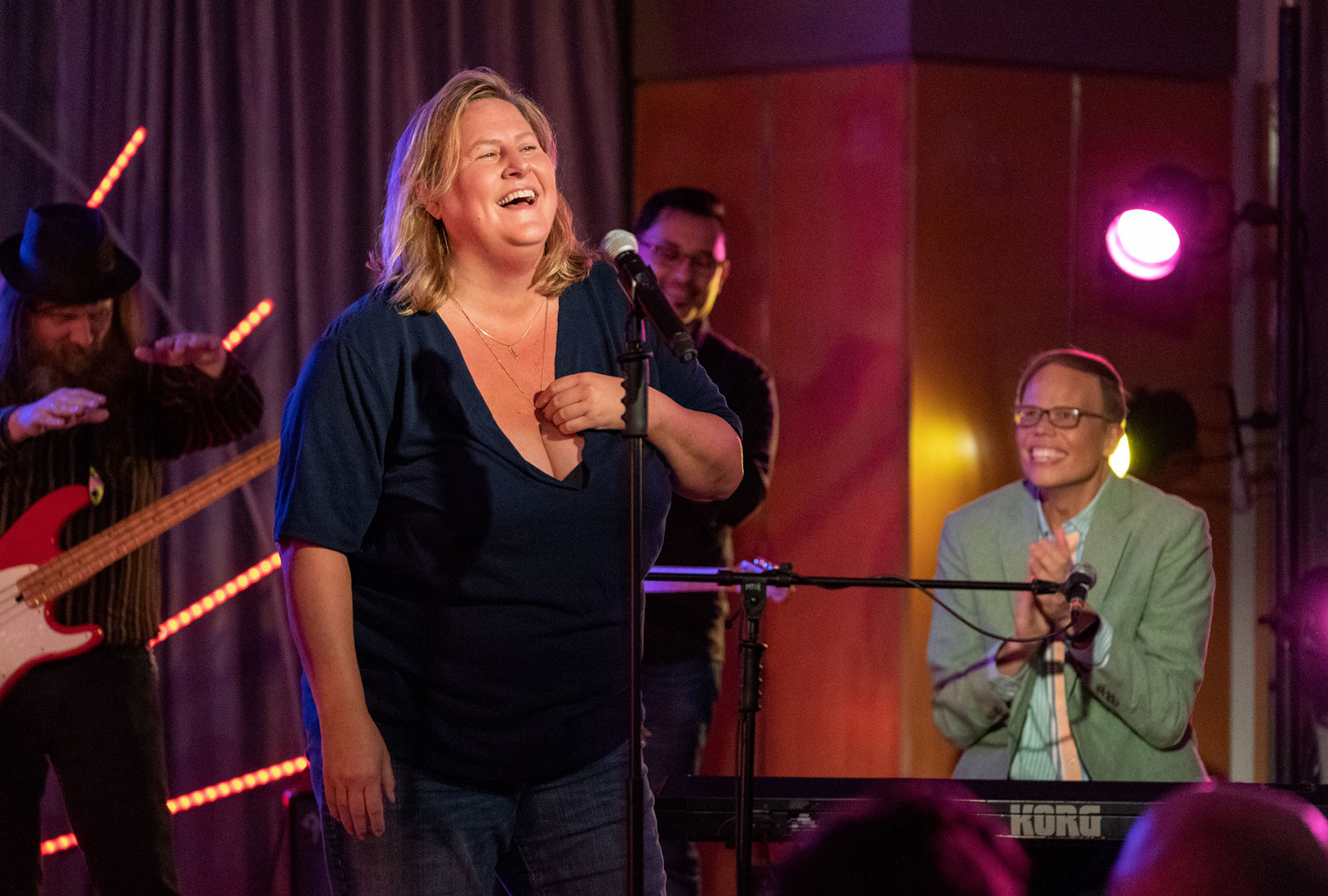 Bridget Everett  in "Somebody Somewhere" (Photograph by Elizabeth Sisson/HBO)