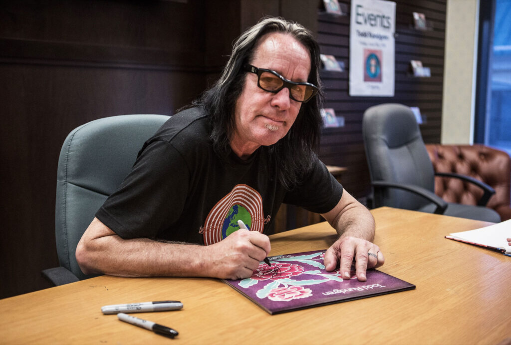 Todd Rundgren Image With Computer A Todd Rundgren tribute: