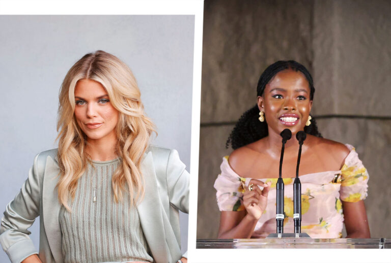 AnnaLynne McCord and Amanda Gorman (Photo illustration by Salon/Getty Images)