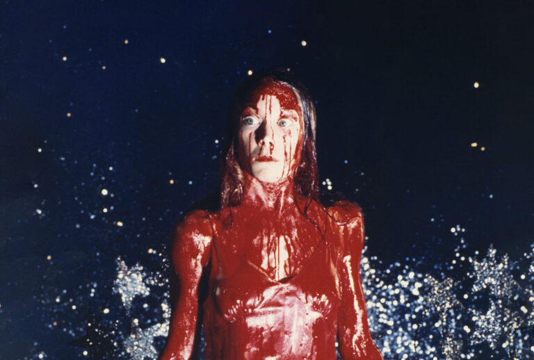 Sissy Spacek on the set of "Carrie" (Sunset Boulevard/Corbis via Getty Images)
