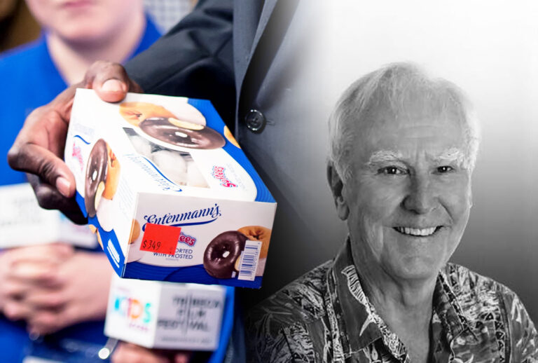 Charles Entenmann (Photo illustration by Salon/Getty Images/Bay Shore High School Alumni Association)