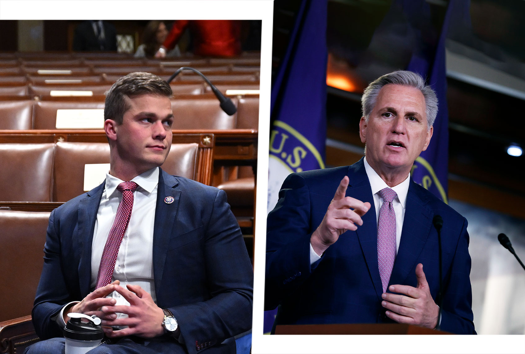 Madison Cawthorn and Kevin McCarthy (Photo illustration by Salon/Getty Images)
