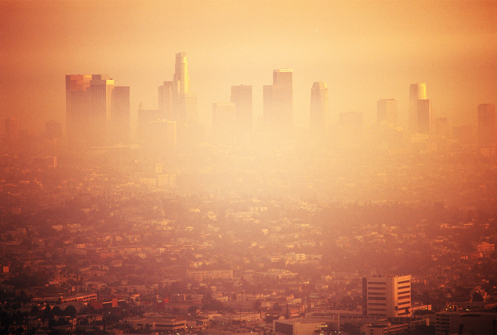 Smog over Los Angeles (Getty Images/Robert Landau)
