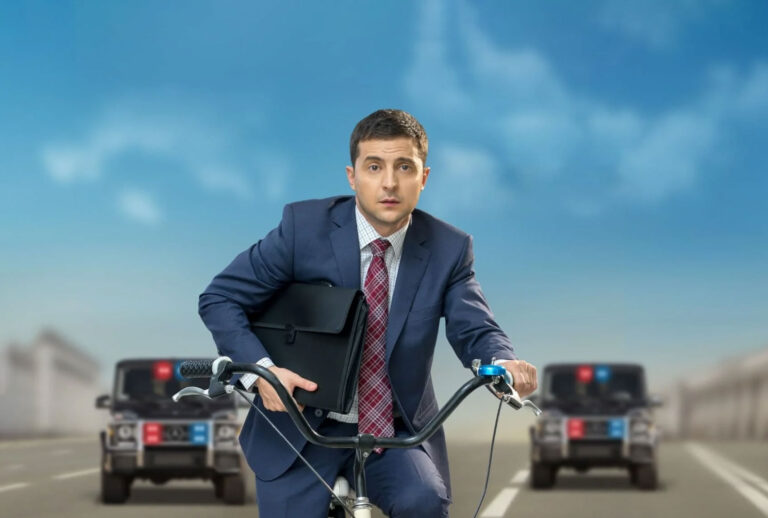 Volodymr Zelenskyy in "Servant of the People" (ECCHO)
