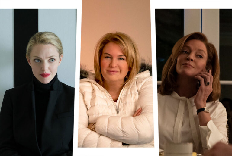 The Dropout | The Thing About Pam | Super Pumped (Photo illustration by Salon/Beth Dubber/Hulu/Skip Bolen/NBC/Elizabeth Morris/SHOWTIME)