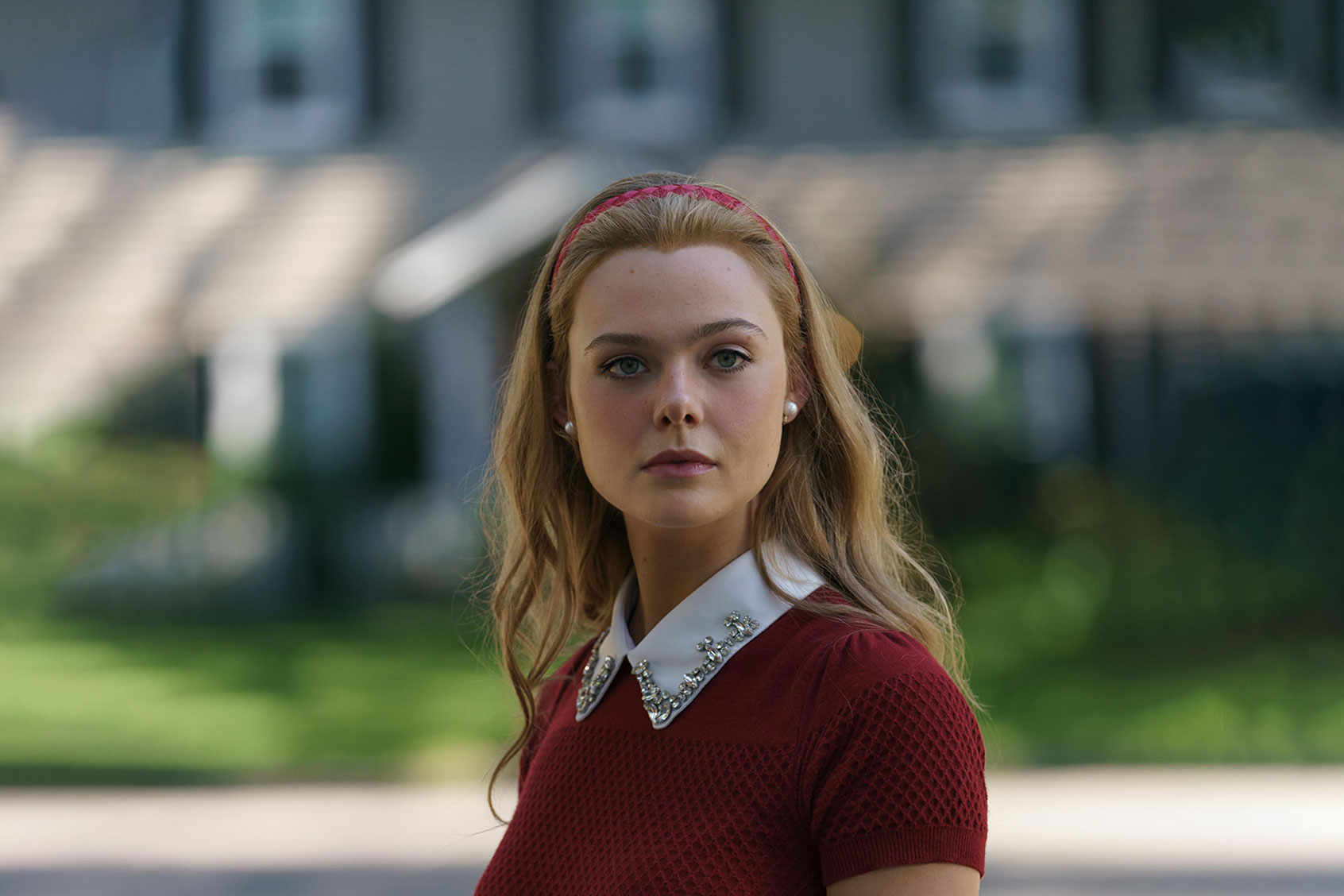 Elle Fanning as Michelle in "The Girl From Plainville" (Steve Dietl/Hulu)