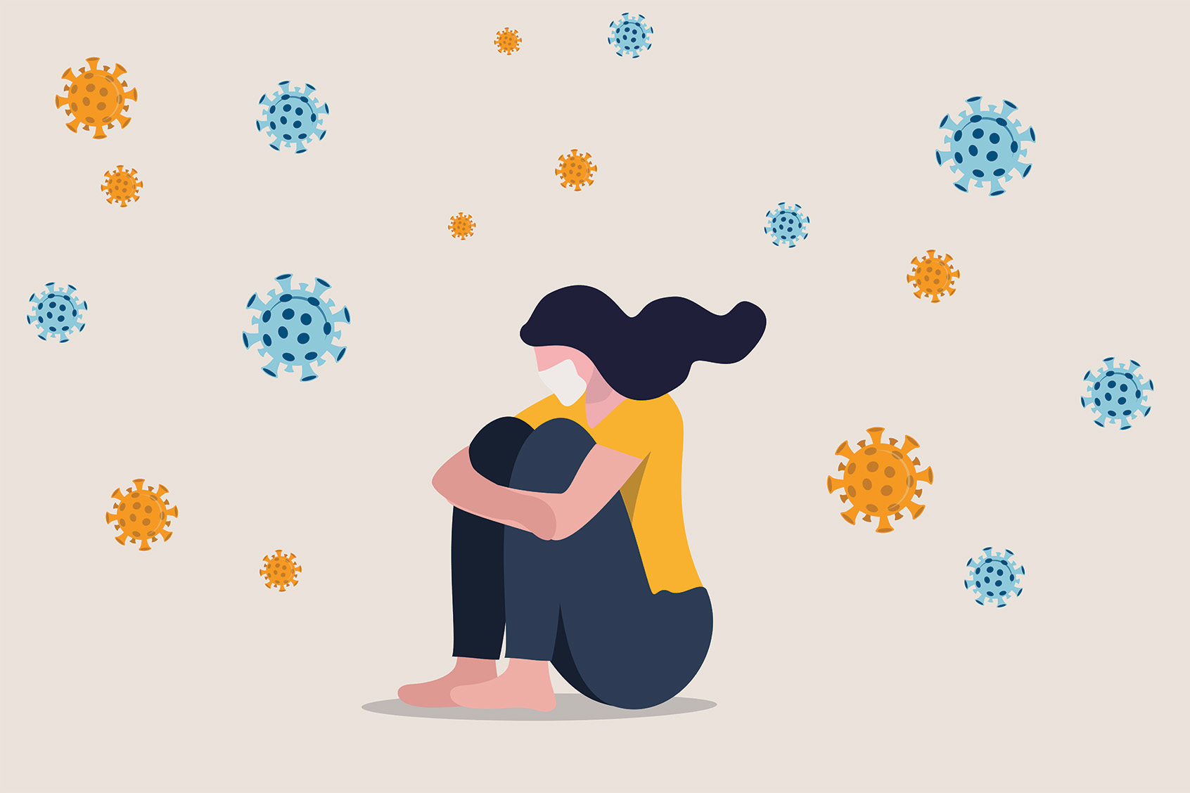 Solitude and depression from social distancing (Nuthawut Somsuk/ iStock / Getty Images Plus)