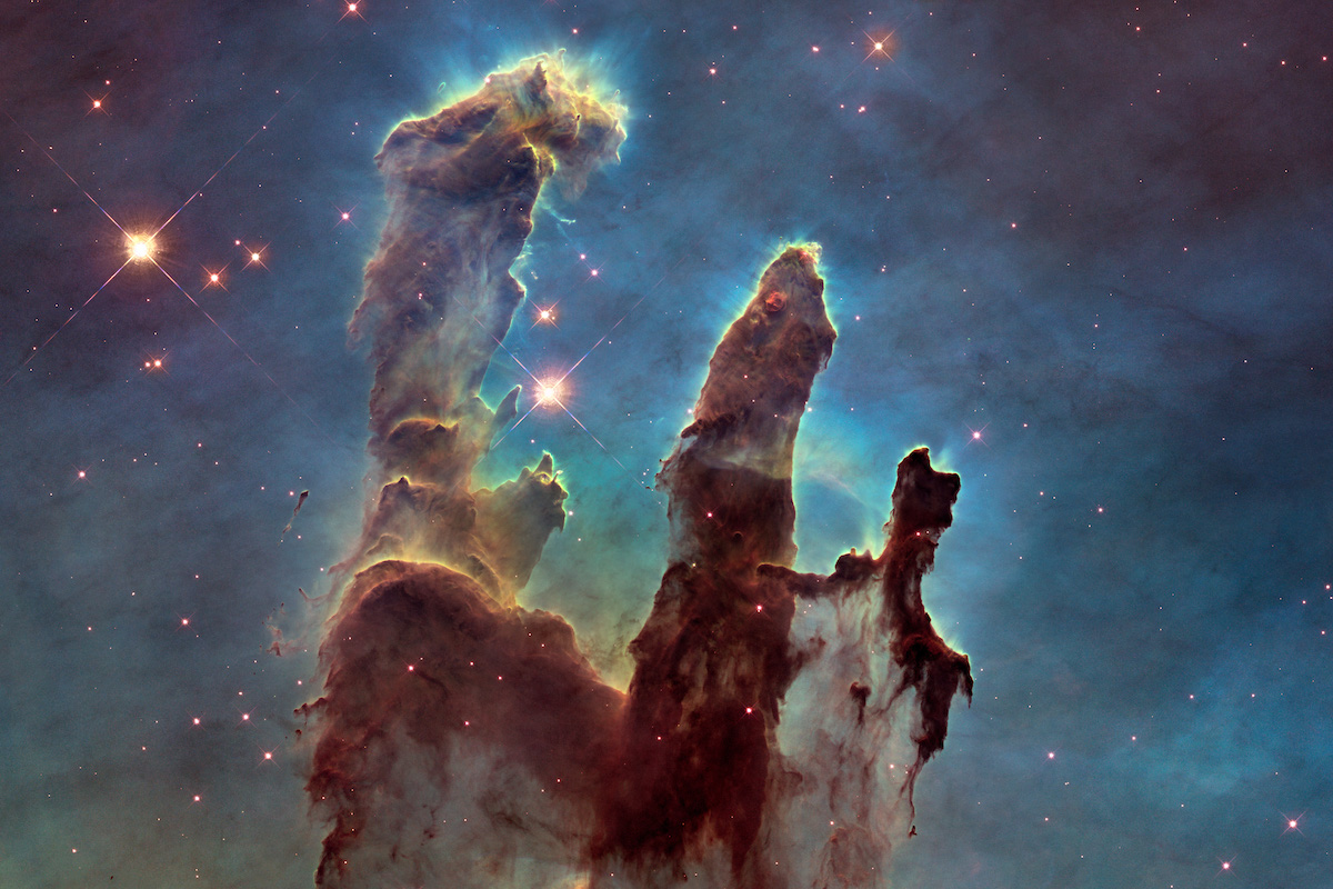 Hubble; Pillars of Creation; Nebula