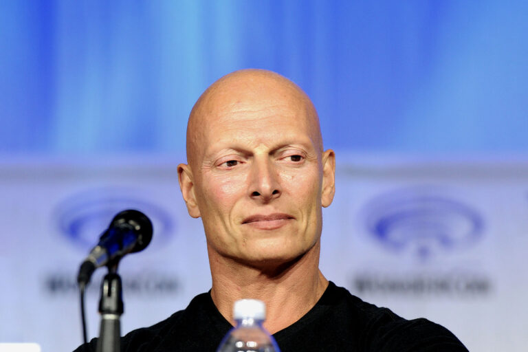 Joseph Gatt speaks on a panel for "Titanic 666" on Day 1 of WonderCon 2022 held at Anaheim Convention Center on April 1, 2022 in Anaheim, California. (Albert L. Ortega/Getty Images)