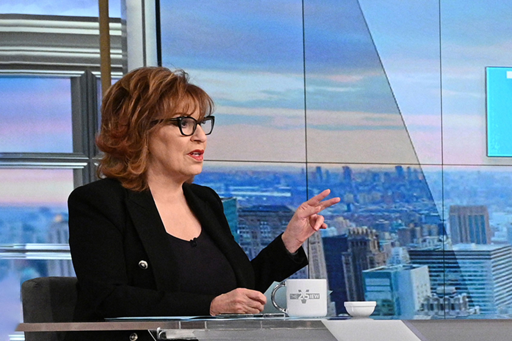 Joy Behar on "The View" (ABC/Lorenzo Bevilaqua)