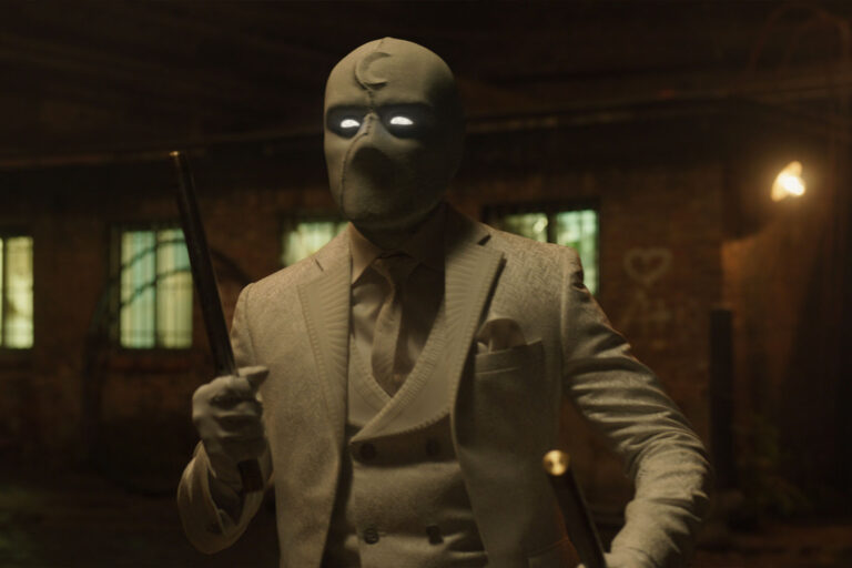 Oscar Isaac as Mr. Knight in "Moon Knight" (Photo courtesy of Marvel Studios/Disney+)