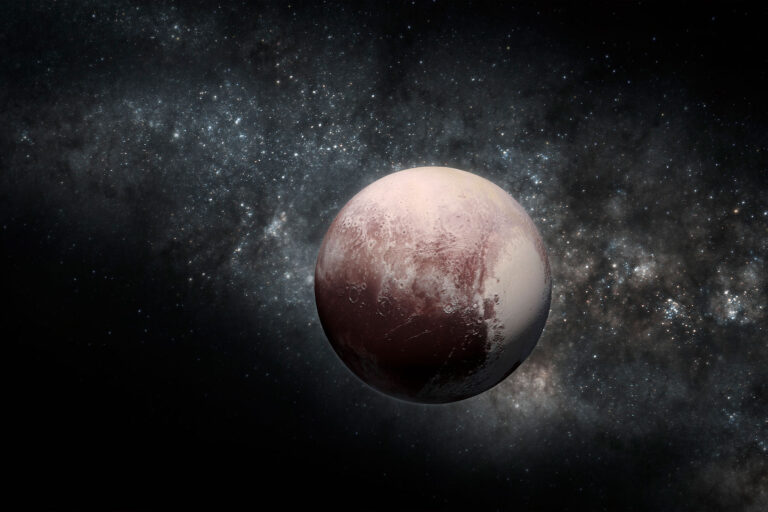 Planet Pluto illustration incorporating NASA New Horizons terrain imagery (Getty Images/HYPERSPHERE/SCIENCE PHOTO LIBRARY)