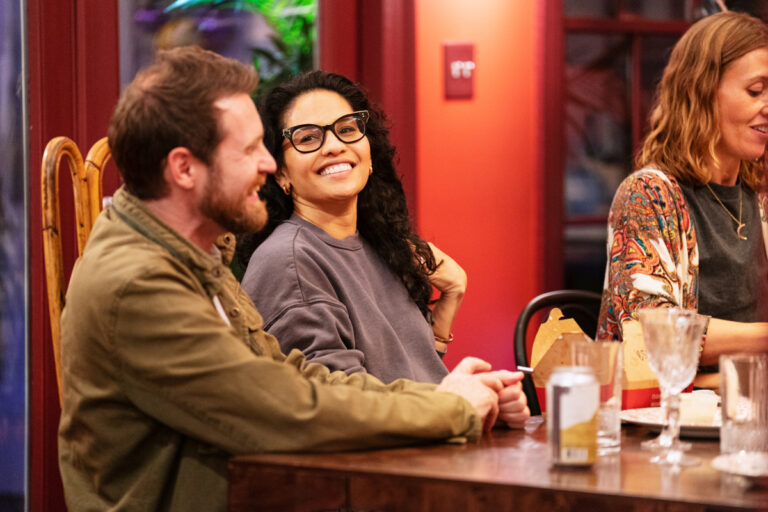 Melissa Beck and Danny Roberts of "The Real World Homecoming: New Orleans" (Akasha Rabut/Paramount+©MTV ENTERTAINMENT 2022, All Rights Reserved)