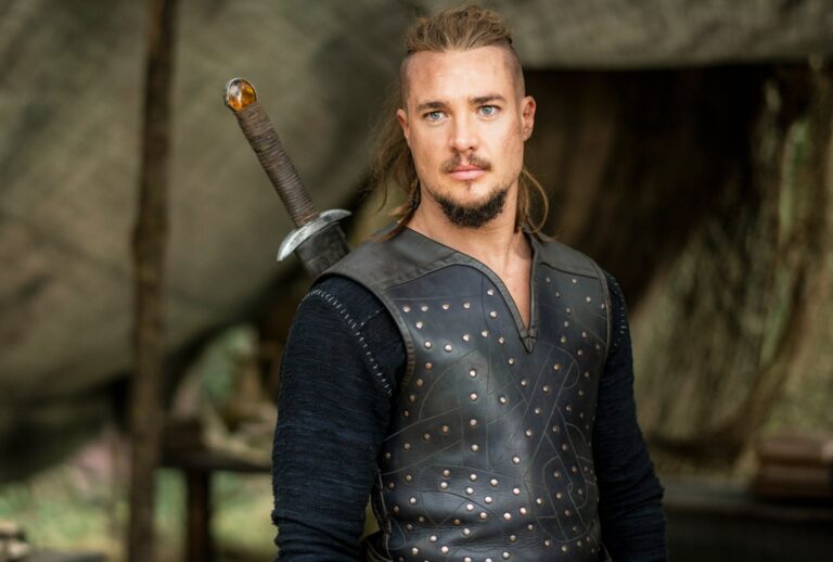 Alexander Dreymon as Uhtred in "The Last Kingdom" (Joe Ablas/Netflix)