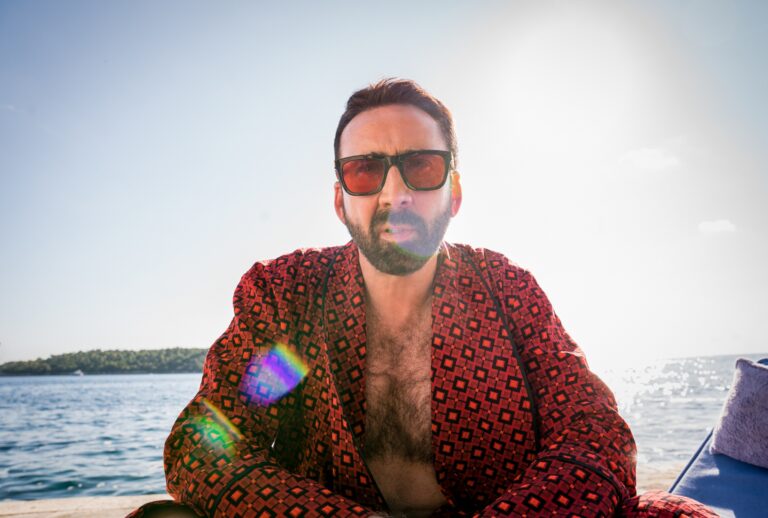Nicolas Cage in "The Unbearable Weight of Massive Talent" (Katalin Vermes/Lionsgate)