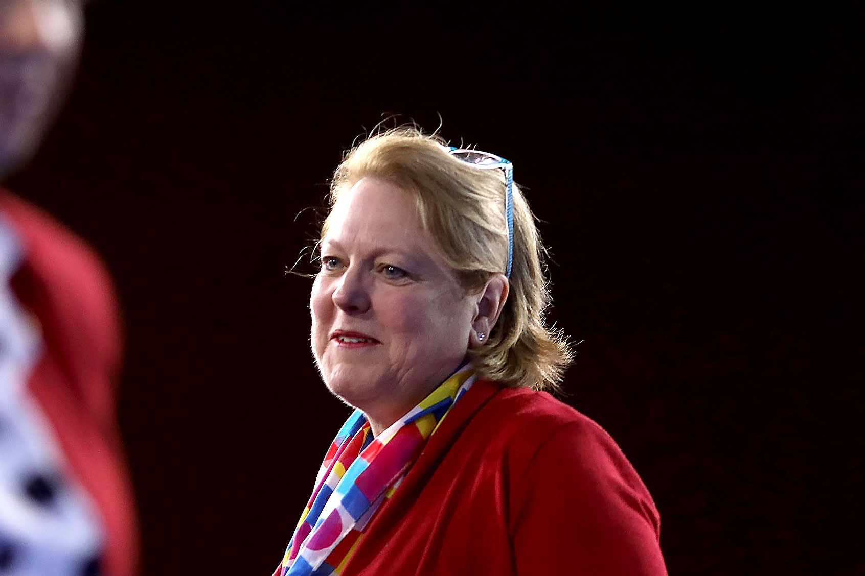 Virginia Thomas, wife of Supreme Court Associate Justice Clarence Thomas, moderates a panel discussion during the Conservative Political Action Conference at the Gaylord National Resort and Convention Center February 23, 2017 in National Harbor, Maryland. (Chip Somodevilla/Getty Images)