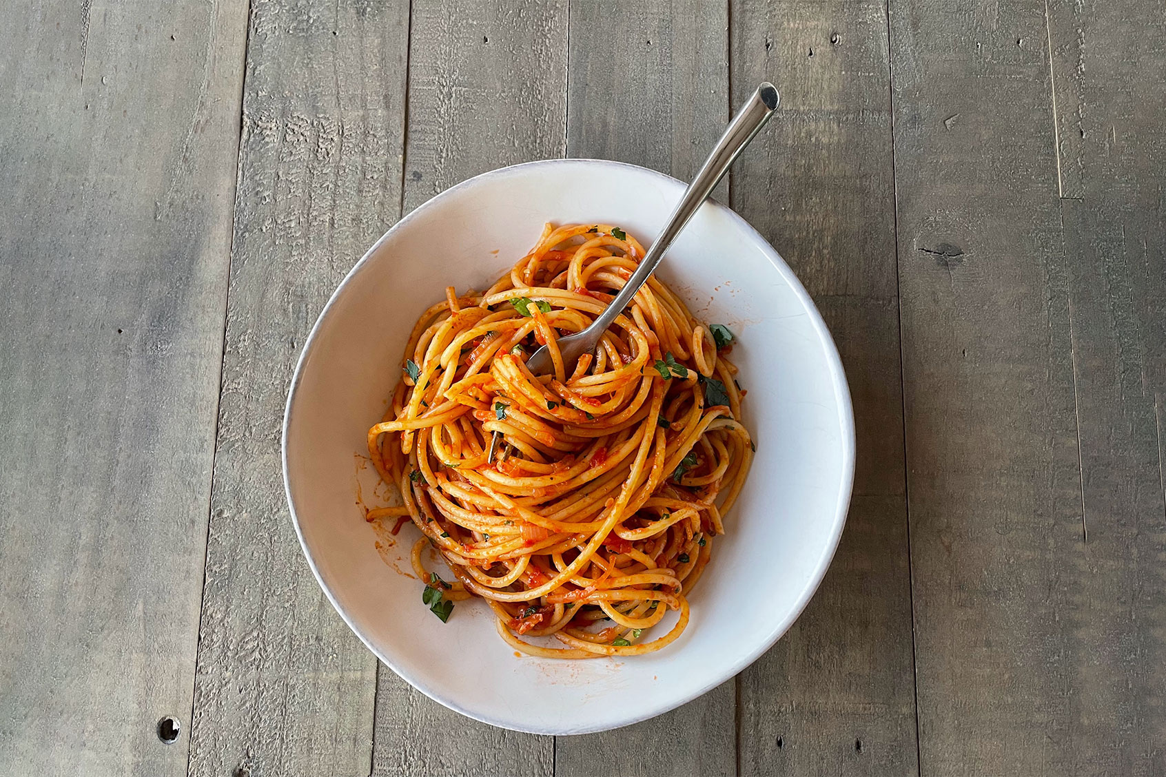 Bucatini (Maggie Hennessy)