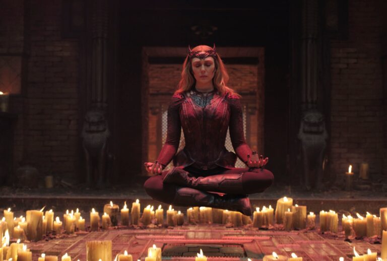 Elizabeth Olsen as Scarlet Witch in "Doctor Strange in the Multiverse of Madness" (Marvel Studios)