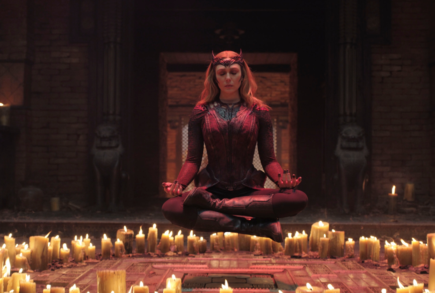 Elizabeth Olsen as Scarlet Witch in "Doctor Strange in the Multiverse of Madness" (Marvel Studios)
